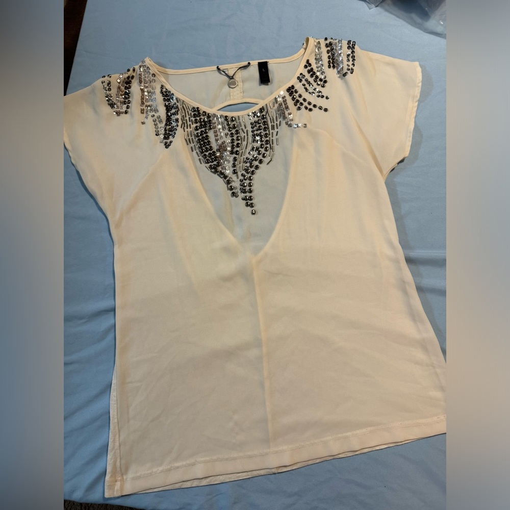 BKE sequin blouse